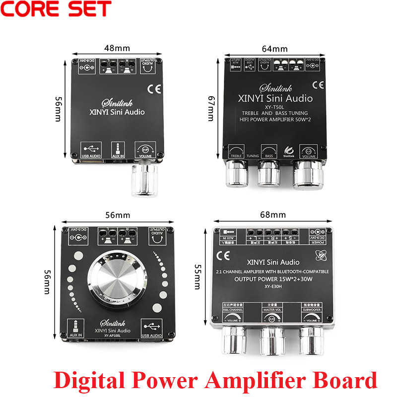Modular Power Supply - 스테레오 디지털 전력 증폭기 보드, 블루투스