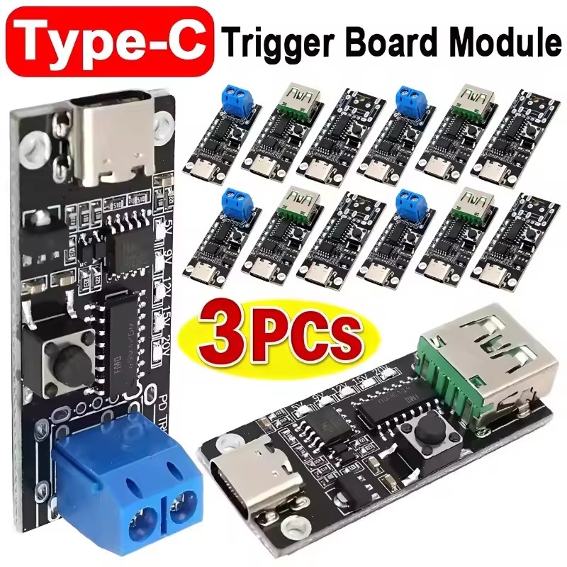 100W 5A USB-C 고속 충전 트리거 보드 모듈, - Modular Power Supply 리뷰 및 가격