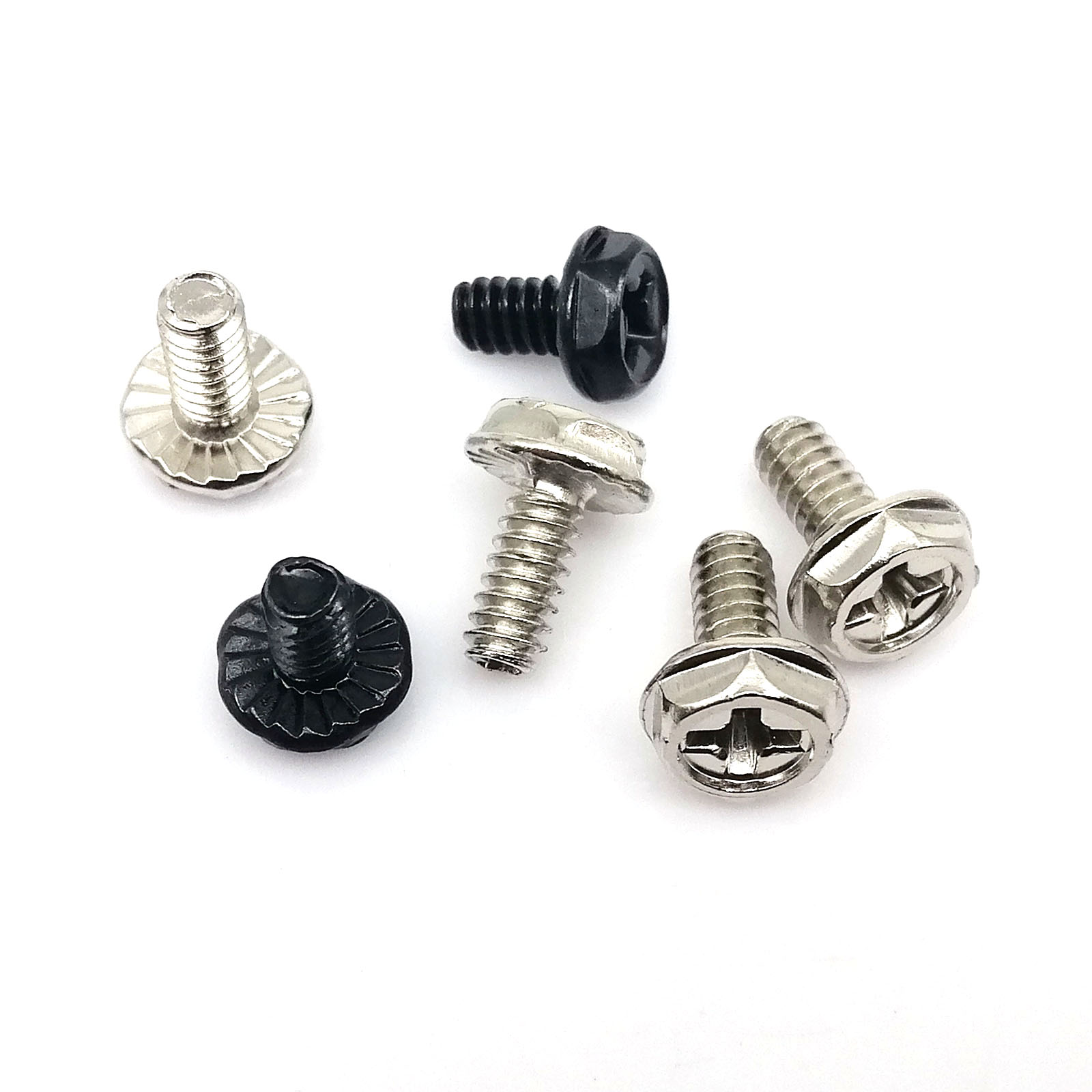 100pcs 블랙 실버 6 # -32x5/6/8mm P - Psu Computer 리뷰 및 가격