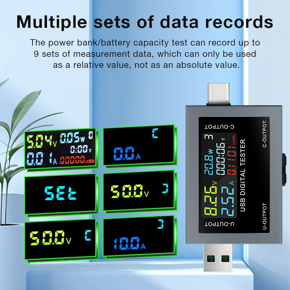 USB Type-C 충전 테스터 DC 4.5-50V 0 - Power Supply Tester 리뷰 및 가격