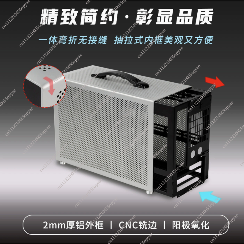D3 알루미늄 미니 PC 케이스 280 수냉식 ATX  - Atx Power Supply 리뷰 및 가격