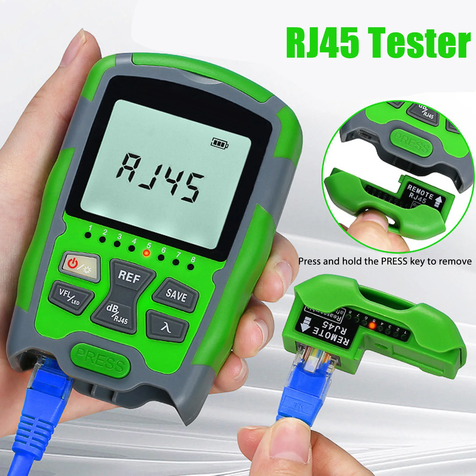 USB 충전 케이블이 포함된 적색광 광케이블 파워 테스 - Power Supply Tester 리뷰 및 가격