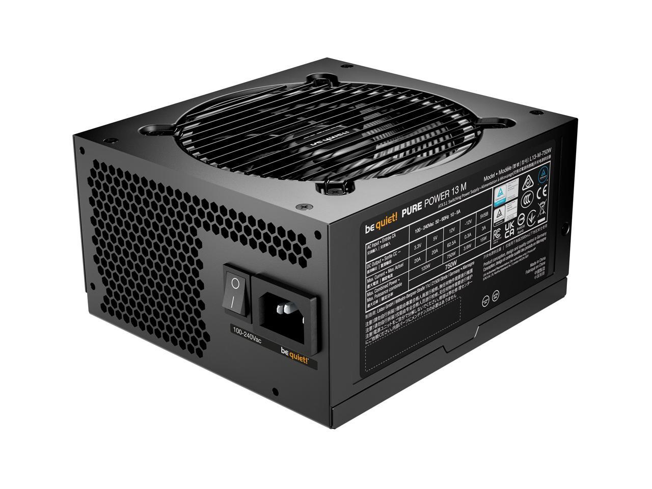 조용히 하세요! 퓨어 파워 13M 750W ATX 3. - Power Supply 750W 리뷰 및 가격