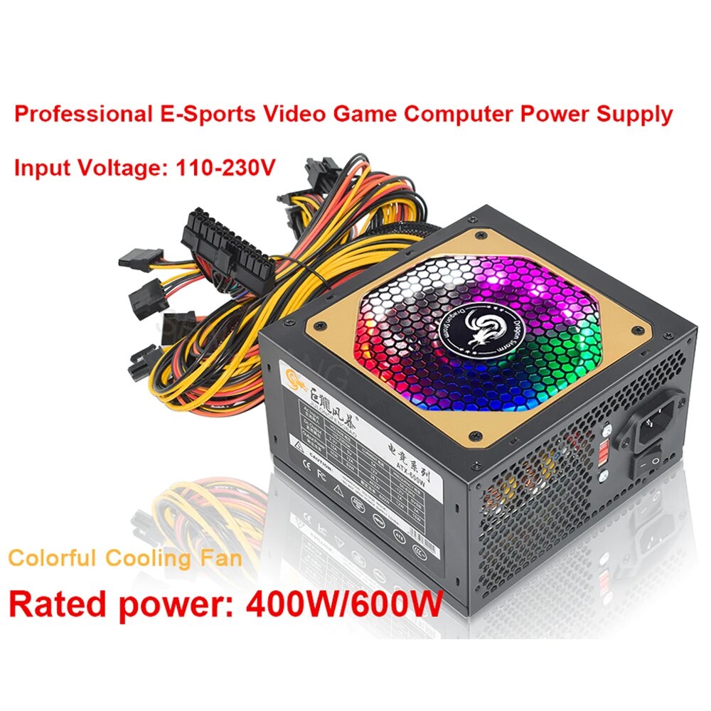 전문 E-스포츠 비디오 게임 컴퓨터 전원 공급 장치,  - Power Supply 750W 리뷰 및 가격