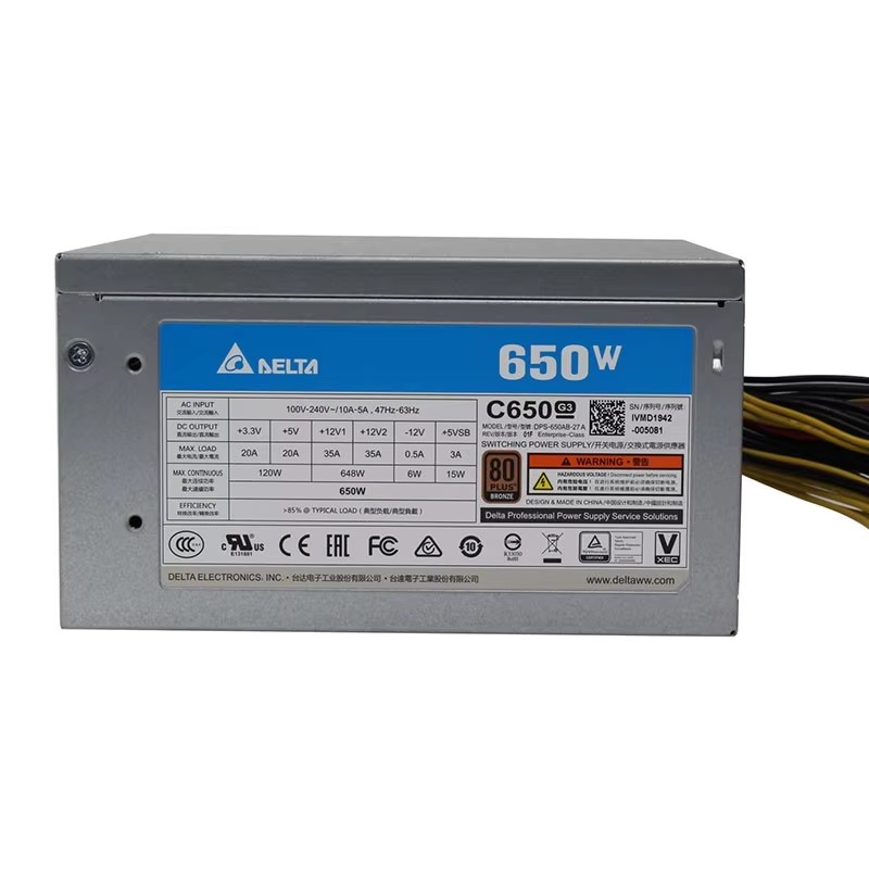 새 제품, 정품, 고품질 델타 C650 DPS-650A - Power Supply 650W 리뷰 및 가격