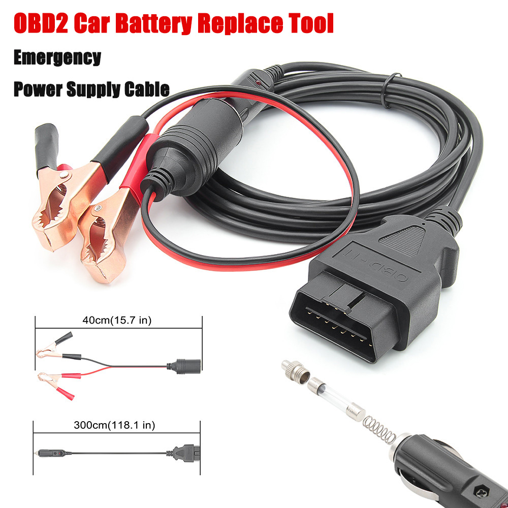 자동차 배터리 교체 진단 도구, OBD II 자동차 E - Power Supply Tester 리뷰 및 가격